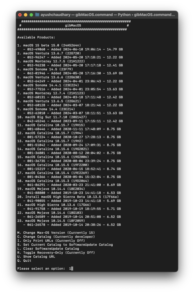 macos sequoia download